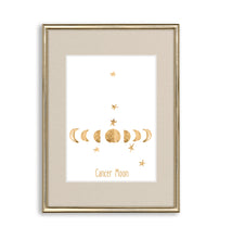 Load image into Gallery viewer, Play with La Luna Moon Bundle: 8: 5x7 gold foil prints
